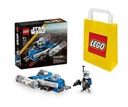 LEGO STAR WARS 75391 MIKRO STÍHAČKA Y-WING KAPITÁNA REXA + MALÝ TAŠKA LEGO