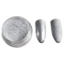 Duo trblietavý púder na nail art Silver