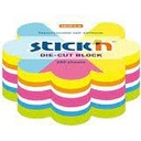 Stick'n notes 67x67mm kvet 5 farieb