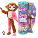 Barbie bábika Cutie Reveal Monkey Jungle HKR01