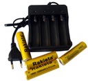 Rýchla nabíjačka +4 batérie Li-Jo 12000mAh 18650 3,7V