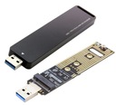 Adaptér M.2 NVMe Key M PCIe SSD na puzdro USB 3.0