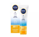 NIVEA SUN SHINE CONTROL MATIFIKAČNÝ KRÉM NA TVÁR