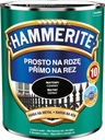 Hammerite antikorózna farba na kov, matná čierna, 0,7 l