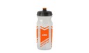 BIDON KTM BI TEAM 650ML TRANSPARENTNÉ ORANŽOVÉ LOGO