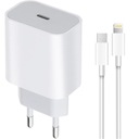 20W RÝCHLA NABÍJAČKA USB-C + Lightning KÁBEL iPhone 8 SE XR XS 11 12 13 14