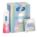 DUREX Invisible kondómy navlhčené 24 gélov