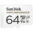 SANDISK 64GB microSDXC VYSOKÁ VÝDRŽ PRE FOTOAPARÁTY