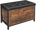 RUSTIC LOFT VINTAGE LOFT BOX SEDADLO