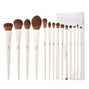 Sada štetcov na make-up JESSUP Luxury Light Grey Comprehensive Brush P1