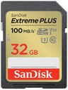 SanDisk Extreme Plus SDHC 32GB V30 U3 100/60MB/s