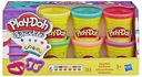 HASBRO PLAY-DOH glitrové hracie cesto 6 rúr 336g