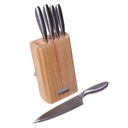 SET KNIFE SET KUCHYNSKÉ NOŽE V BLOKOVANÍ KAMILLE