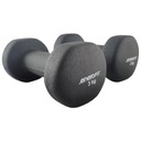 SET NEOPRÉNOVÝCH ČAPEĽOV NA FITNESS CVIČENIE 2x3KG ENERO FIT