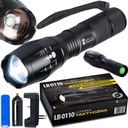 CREE ZOOM XML T6 TAKTICKÁ LED BATERKA, VODEODOLNÁ