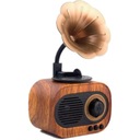 BEZDRÔTOVÉ BLUETOOTH RETRO RÁDIO REPRODUKTOR VKV