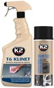 K2 COLOR FLEX GUMA SPREJ ČIERNA + KLINET 770ML