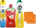 PRONTO PENA NA NÁBYTOK AJAX PODLAHA TEKUTÉ CIF MILK MIKROFIBER SET