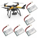 550 mAh 3,7 V batéria pre Hubsan X4 H107 H107L H107D MJXRC F47 DFD F180