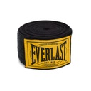 Boxerské obväzy Everlast, čierne, 450 cm