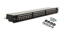 Patch panel GetFort PGF-5EFTP24-B6 FTP 5E 24 portov