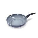 WOK PAN indukčná HLINÍKOVÁ MINCA šedá 28cm