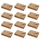 Kraft Paper Box Balenie box Simple Paper 12pcs