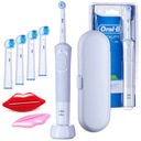 Elektrická zubná kefka Oral-B Vitality 100 biela + sada