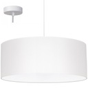 ZÁVESNÁ LAMPA STROPNÝ LUSTER TIIETO LAMPY 40 CM BIELE MODERNÉ