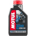 MOTOROVÝ OLEJ MOTUL 3000 4T 20W50 MINERÁL