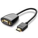 Zelený adaptérový kábel HDMI na VGA