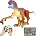 INTERAKTÍVNY VELOCIRAPTOR DINOSAUR DIAĽKOVO OVLÁDANÝ LED ROBOT