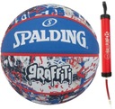 SPALDING BASKETBAL NA TRÉNING KOŠÍK NA DARČEK, veľkosť 7 + PUMPA