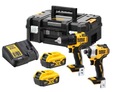 DEWALT SKRUTKOVAČ + SÚPRAVA SKRUTKOVAČA 18V 2*5,0AH