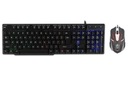 REBELTEC KEYBOARD OPPRESSOR + MYŠ LED/BL