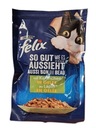 Purina, Felix, Mokré krmivo pre mačky, králik v želé, 85 g