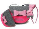 malá kabelka meno pink baby bow k-band