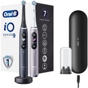 Elektrická kefka Oral-B iO 9 DUO BLACK/ROSE QUARTZ