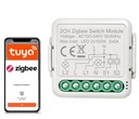 2CH ZigBee TUYA relé bez N