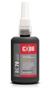 CX80 RC70 Anaeróbne lepidlo na skrutkové závity, silné, 50ml