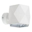 Biele geometrické nástenné svietidlo nad posteľ SIRO WHITE 3246 TK Lighting