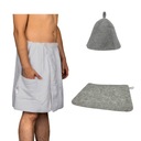 SAUNA SET PÁNSKY KILT KILT KOBEREC SIVÁ