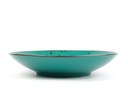 Jedálenský tanier Deep Cottage Turquoise, 22 cm