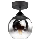 Stropné svietidlo Luster Sphere Grafit Transparent LED