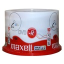 MAXELL DVD-R 4,7 GB 16X VYTLAČITEĽNÁ FF WHITE CAKE*50 275701.40.TW