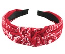 PÁSKA DO VLASOV KNOT KNOT BANDANA ČERVENÁ