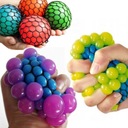 SQUISH GRAPE v sieti BALL Squishy FARBY