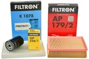 FILTRON SADA FILTROV AUDI A4 B6 B7 2.0 ALT 130K