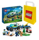 LEGO CITY 60369 VÝCVIK PESOV POĽNEJ POLICAJNE + PAPIEROVÁ TAŠKA LEGO