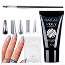 NaiLac Poly Acryl&Gel SET 30g + príslušenstvo